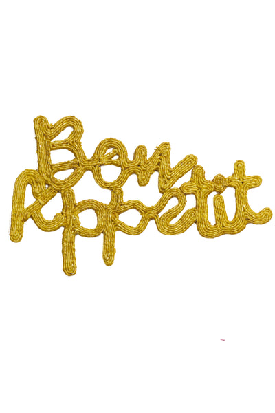 Bon Appetit Placemat - Yellow