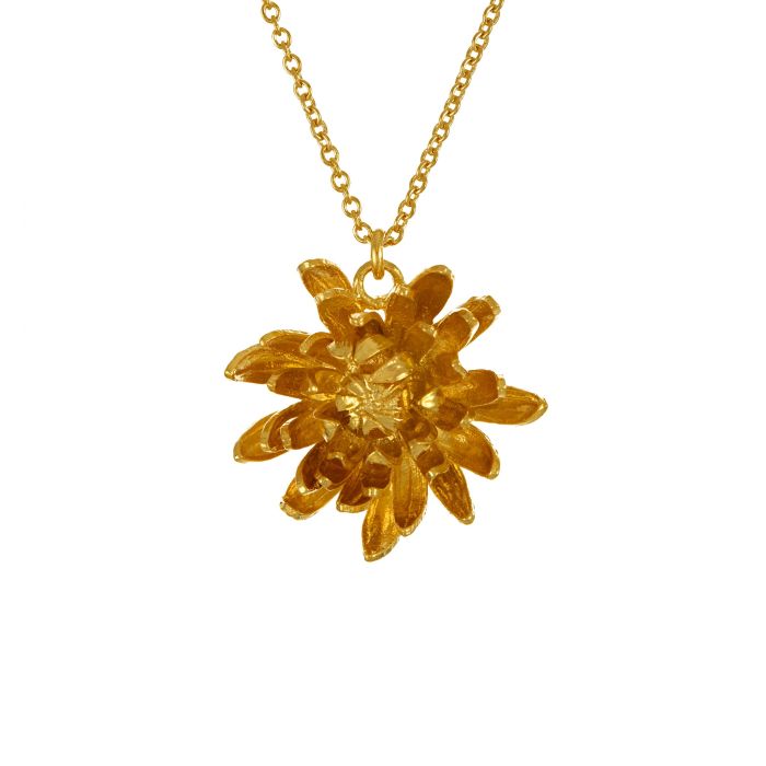 Chrysanthemum Flower Necklace