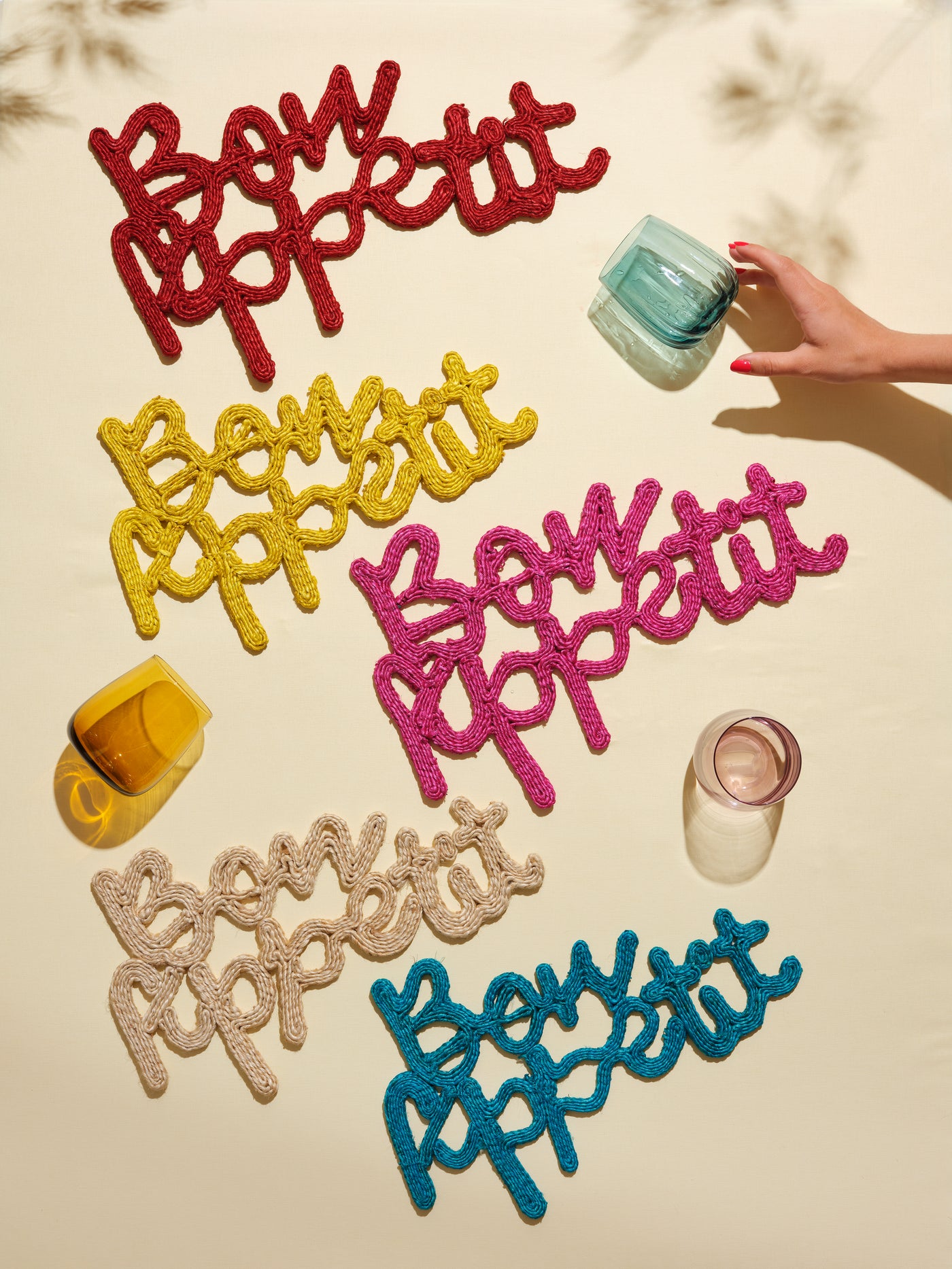 Bon Appetit Placemat - Yellow